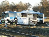 Wypadek w Dzierżanowie: Kierowca autobusu usłyszał zarzuty