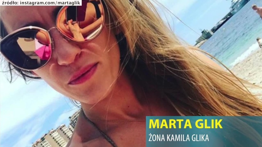 Marta Glik - żona Kamila Glika