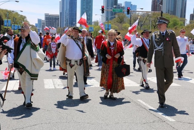 Ostatnia parad w Chicago w okazji święta konstytucji 3 maja