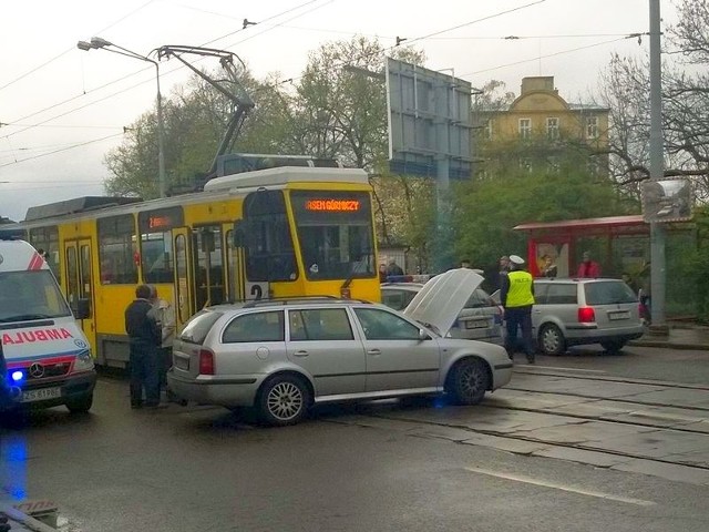 Wypadek na al. Wyzwolenia w Szczecinie