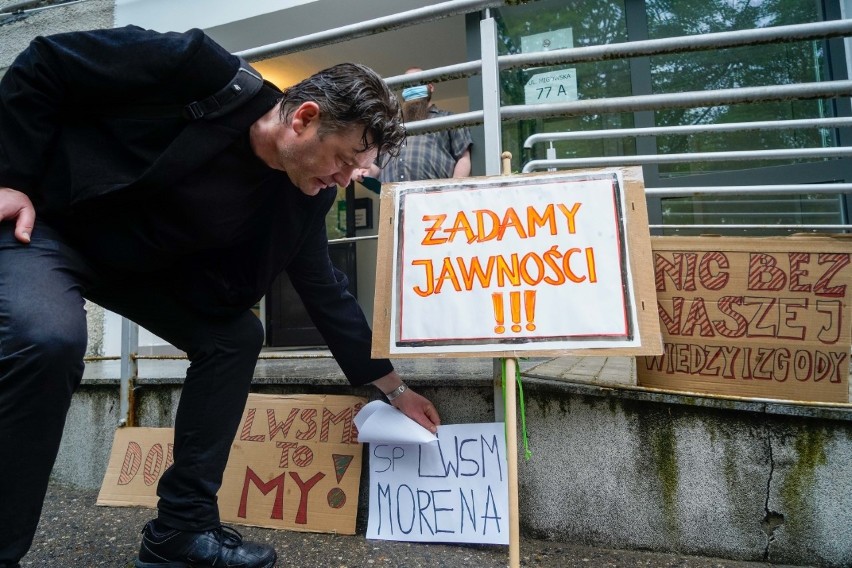 Protest na gdańskiej Morenie. 9.06.22