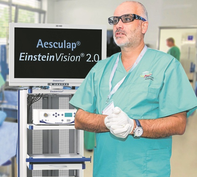 Prof. Piotr Czauderna: Trójwymiarowy tor wizyjny będzie wykorzystywany w trudnych operacjach w jamie brzusznej