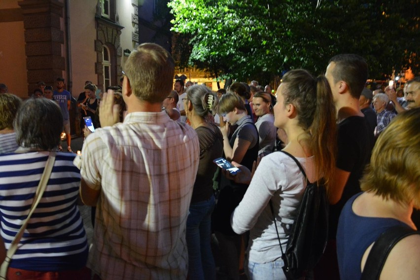 Protest przed sądem w Bytomiu ZDJĘCIA