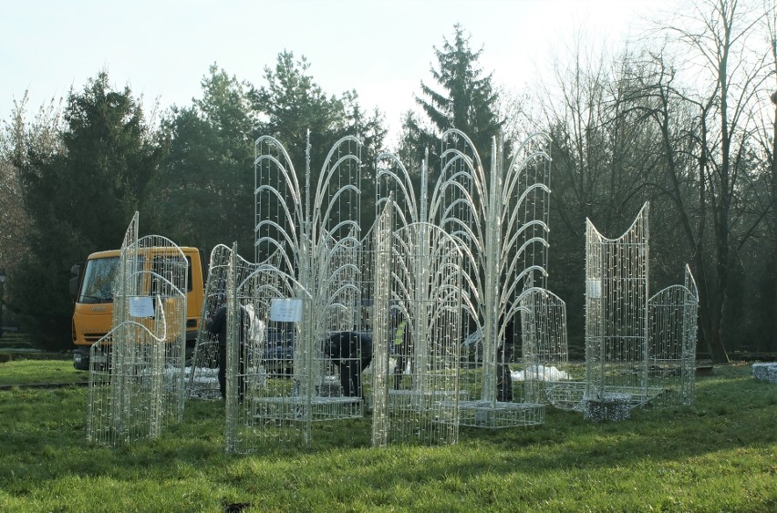 Na terenie Ogrodów Papieskich w Solankach w Inowrocławiu...