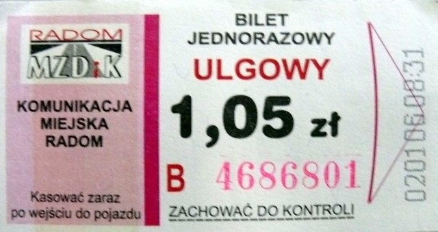 W punkcie sprzedaży na Borkach będzie można kupić  tylko bilety jednorazowe, karnety 10-przejazdowe i znaczki do biletów miesięcznych.