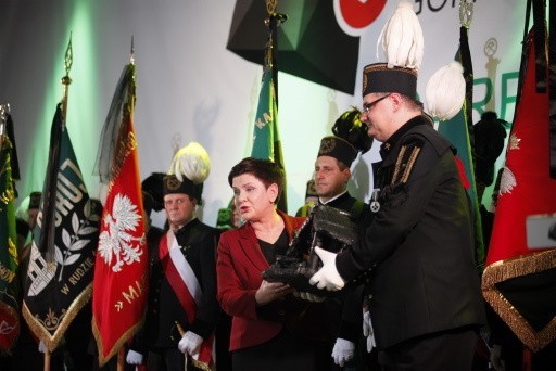 Premier Beata Szydło wzięła udział w uroczystościach barbórkowych w Rybniku