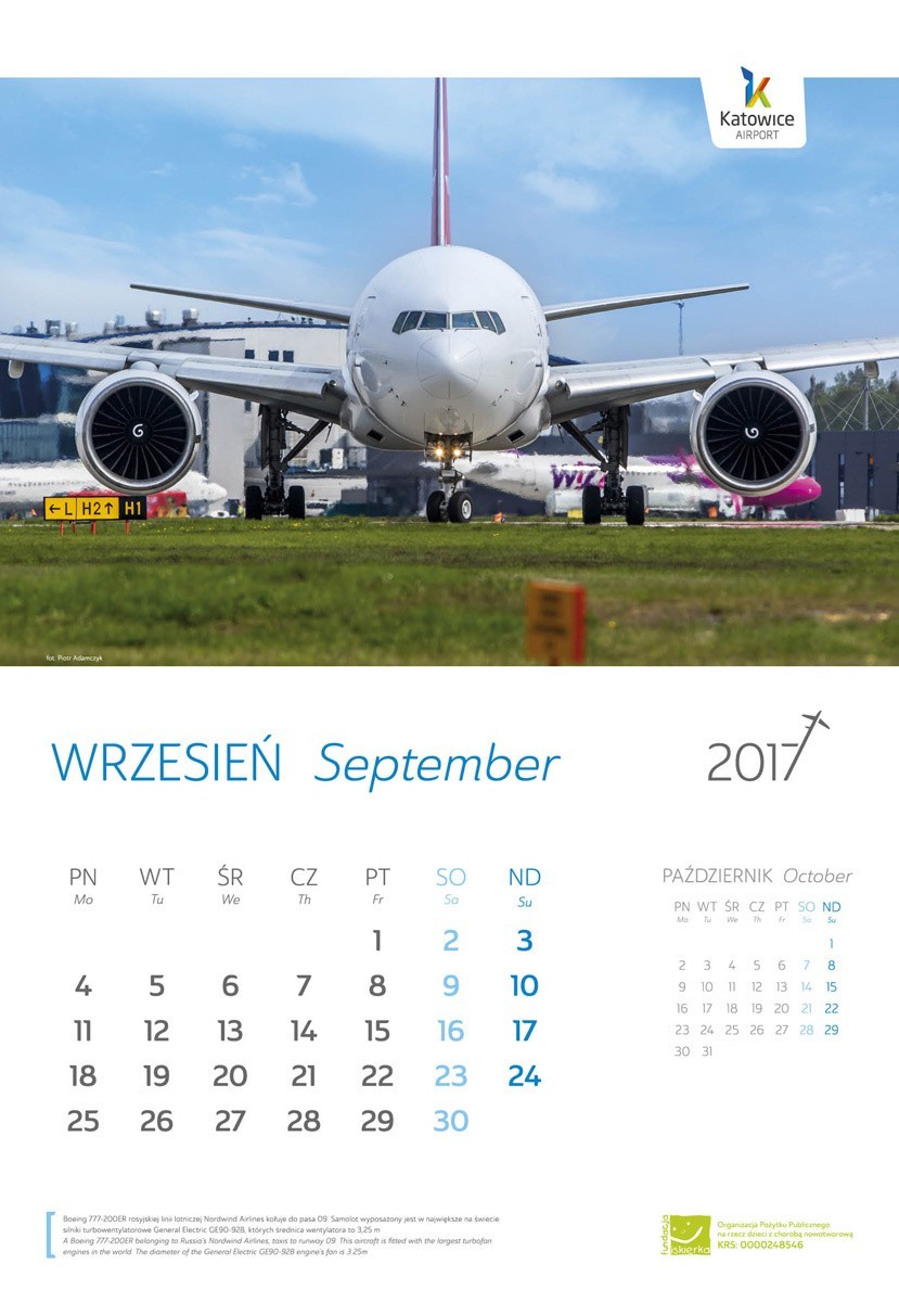 Wrzesień 2017 w Pyrzowicach: pasażerów było tylu, że podnieśli plan na cały rok do 3,8 mln WYKRES