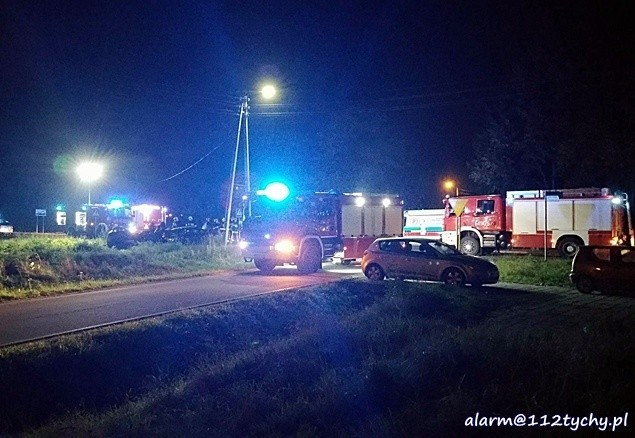 Poważny wypadek w Bieruniu. Dwie osoby ranne [ZDJĘCIA]