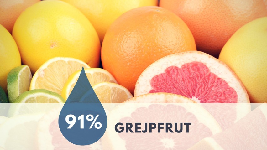 GREJPFRUT - 91% wody