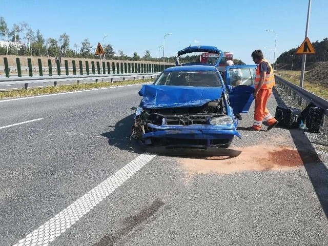 Do wypadku doszło około godz. 7.00 na pasach w kierunku Sulechowa.