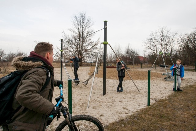 12.03.2018 bydgoszcz plac zabaw miedzyn ulica widok .fot: wojciech arkuszewicz/polskapress