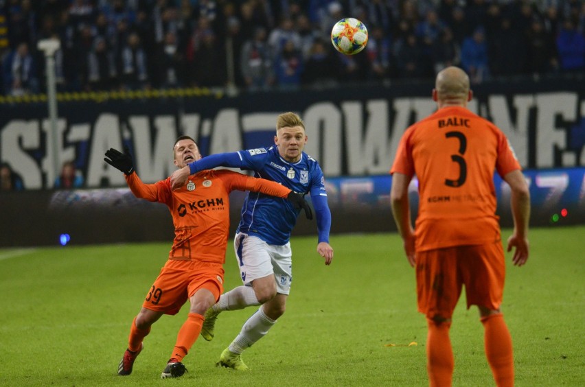 Lech Poznań - Zagłębie Lubin 1:2: Vujadinović bohaterem gości [RELACJA, ZDJĘCIA, WYNIK]