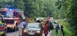 Wypadek na DK 25 w Opatówku koło Bobolic. Dwie osoby poszkodowane [ZDJĘCIA]