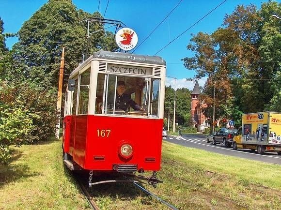 Tramwaj będzie jeździł przez Szczecin od 14 do 17.