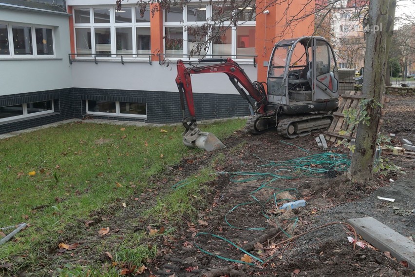 Kieszonkowy park powstaje w Szczecinie.