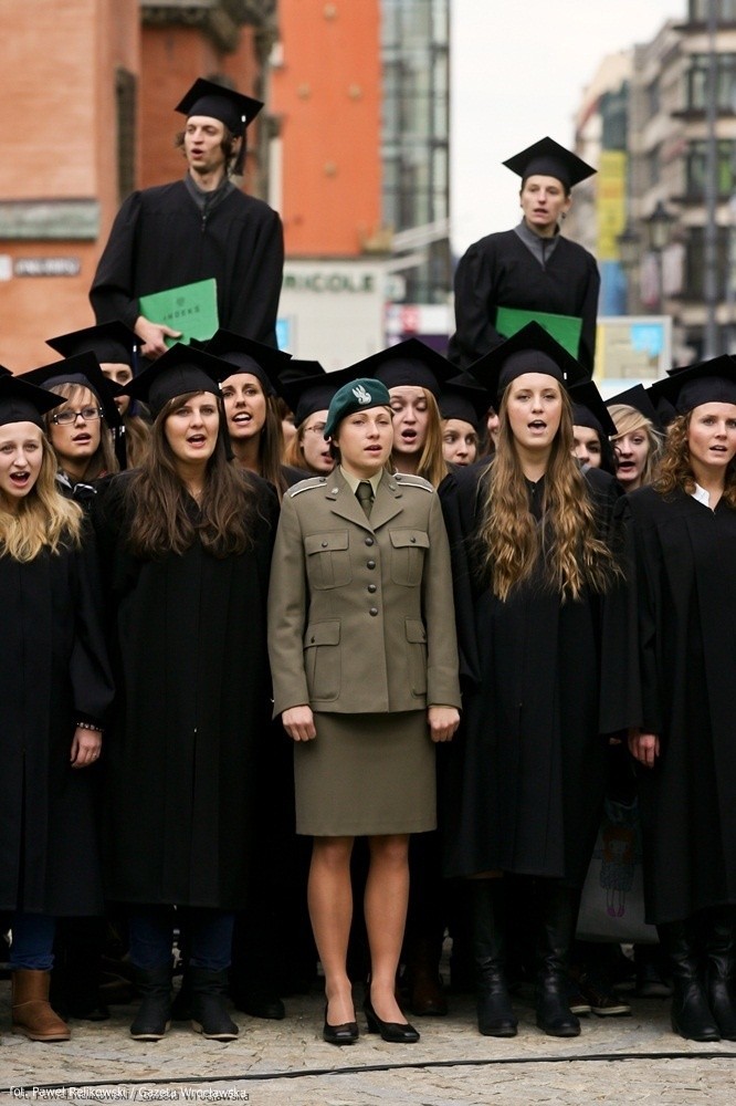 Gaudeamus igitur na wrocławskim Rynku [ZDJĘCIA, FILM]