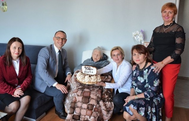 Pani Marta w tym roku obchodzi 106 urodziny!