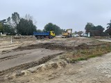 Ostrołęka. Budowa ronda przy ul. Goworowskiej - czy wszystko idzie zgodnie z planem?