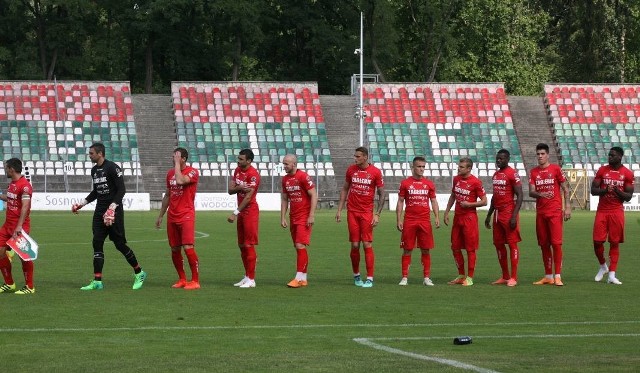 Zagłębie Sosnowiec gra z Piastem Gliwice