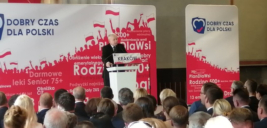 Konwencja wyborcza PiS w Krakowie