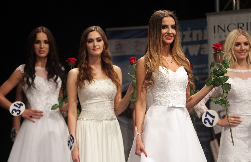 Dominika Ziniewicz podczas wyborów Miss Polski Ziemi...
