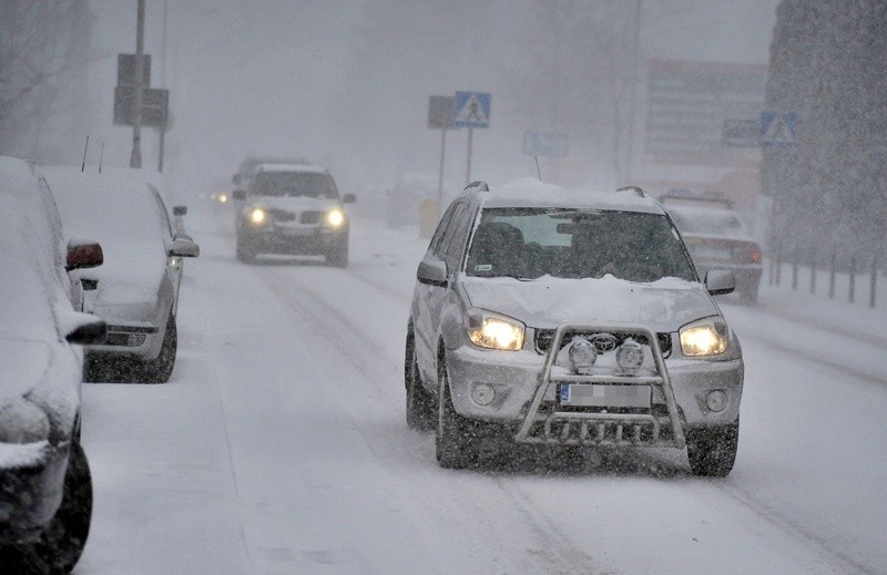 Śnieżyca nad Przemyślem...