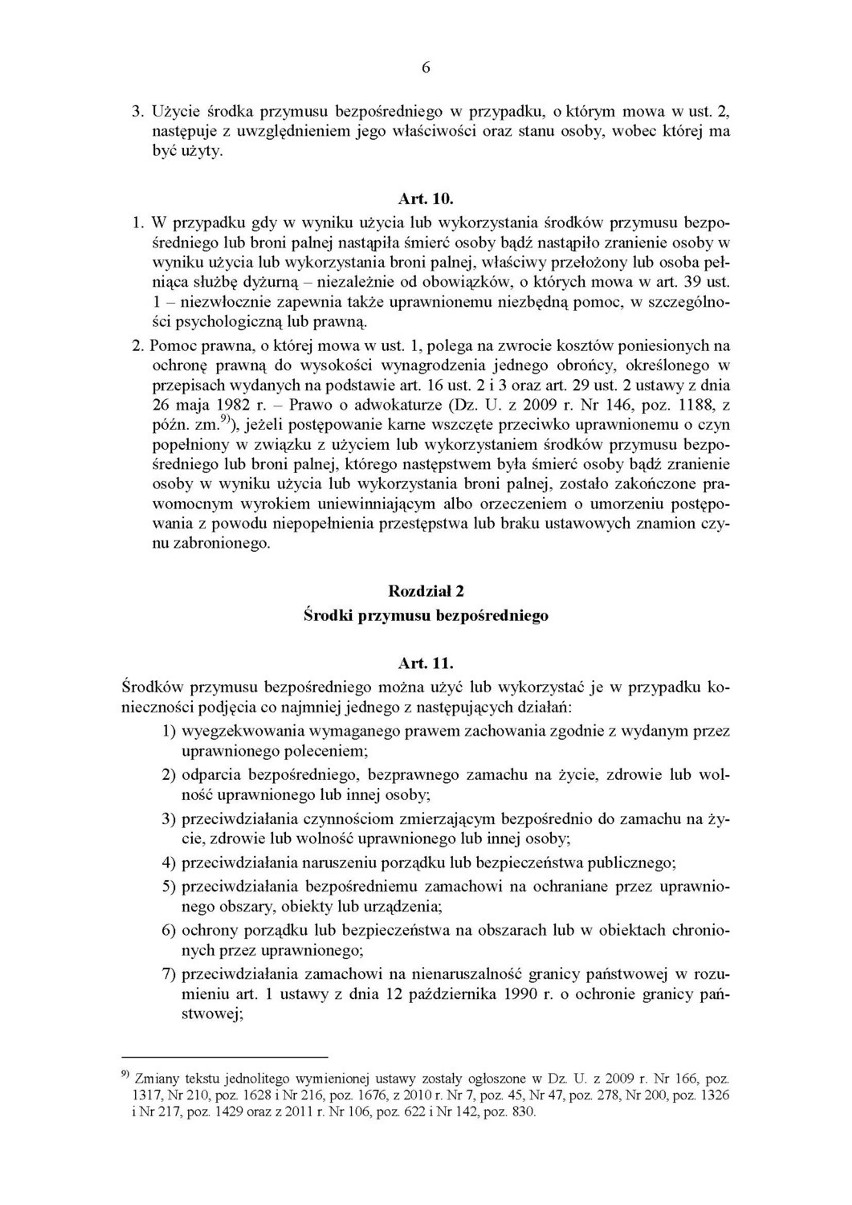 Nowe przepisy dotyczące broni palnej i przymusu bezpośredniego. Co może policja? [ZOBACZ]