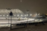 Nowe maszty oświetleniowe na Stadionie Miejskim "Stal" w Rzeszowie już stoją. Czekamy aż zabłysną