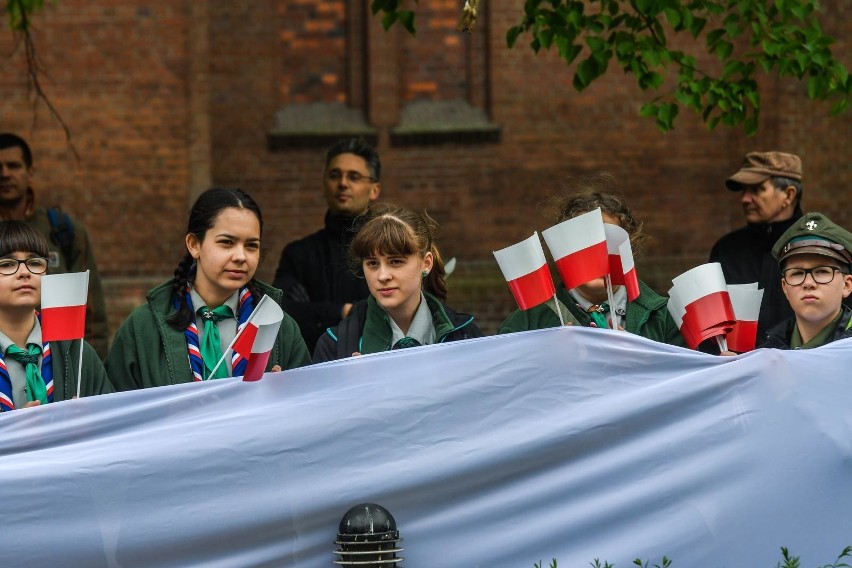Dzień Flagi Rzeczypospolitej w Bydgoszczy [zdjęcia]