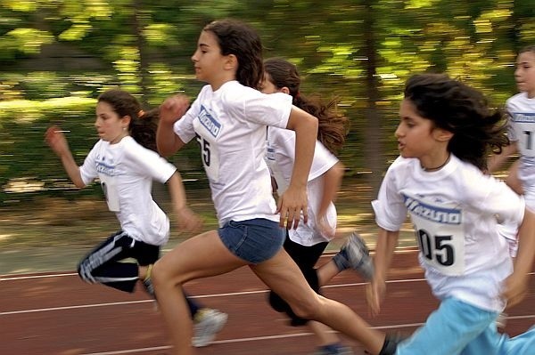 W biegach wzięło udział 324 zawodników z 16 szkół podstawowych
