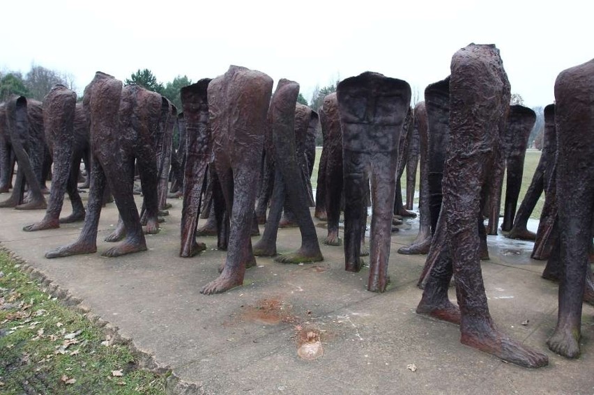 Rzeźba Abakanowicz na Cytadeli została zniszczona!