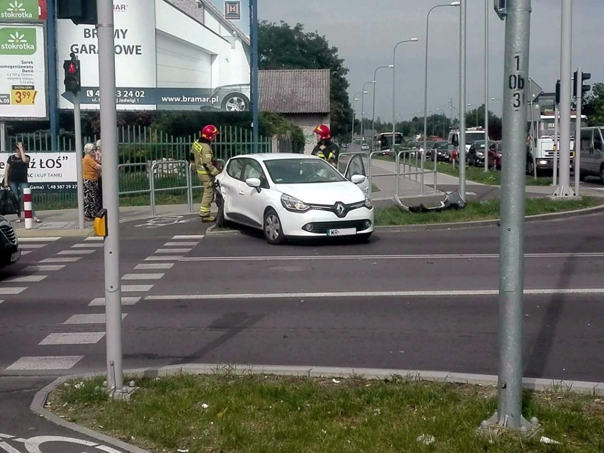 Nietrzeźwy kierowca sprawcą kolizji drogowej w Radomiu.
