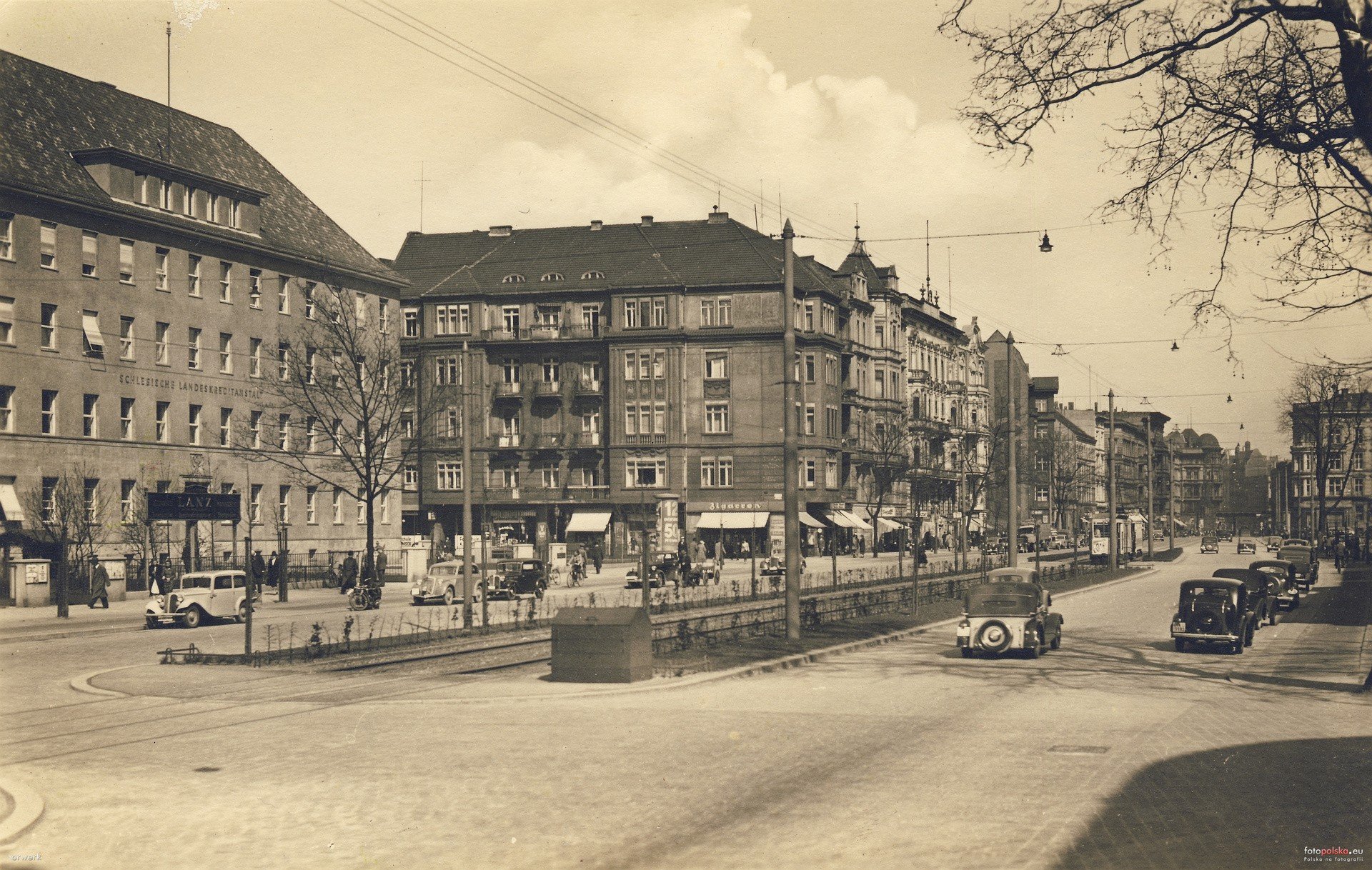 Dawna Strasse Der SA Powsta c w l skich Widok Od Obecnej Ul dawna-strasse-der-sa-powsta-c-w-l-skich-widok-od-obecnej-ul
