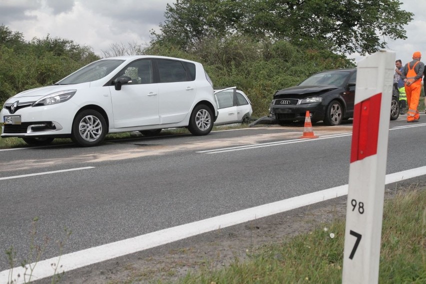 Wypadek na drodze Wrocław - Kłodzko