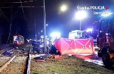 Śmiertelny wypadek w Sosnowcu. Sprawca został aresztowany. Jego 33-letni pasażer zginął na miejscu