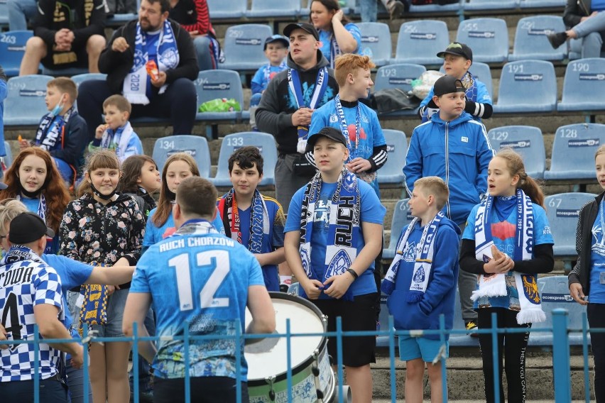 15.05.2021. Ruch Chorzów - ROW Rybnik 5:0. Na Cichą wreszcie...