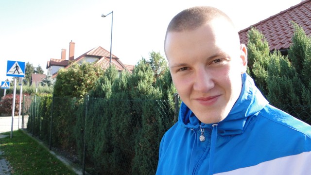 18-letni Grzegorz Szczepański jest wschodzącą gwiazdą polskiego rugby