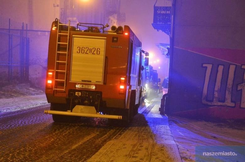 Tragedia we Włocławku. W pożarze zginął mężczyzna