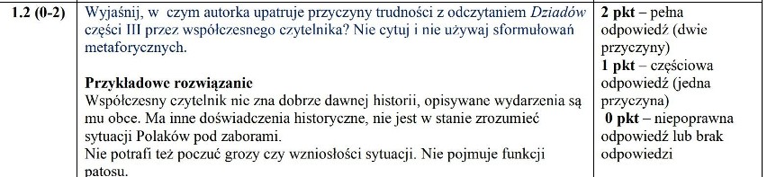 Próbna matura 2019 z języka polskiego Echa Dnia ODPOWIEDZI