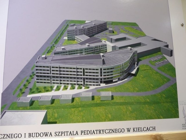 Budowa Szpitala Dziecięcego ma ruszyć w 2011 roku.