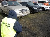 Policja we Włocławku odzyskała skradzione luksusowe samochody z Niemiec [zdjęcia, wideo]