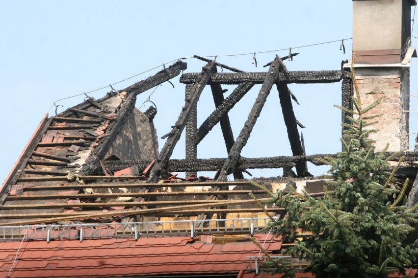 Pożar familoka w Czerwionce-Leszczynach