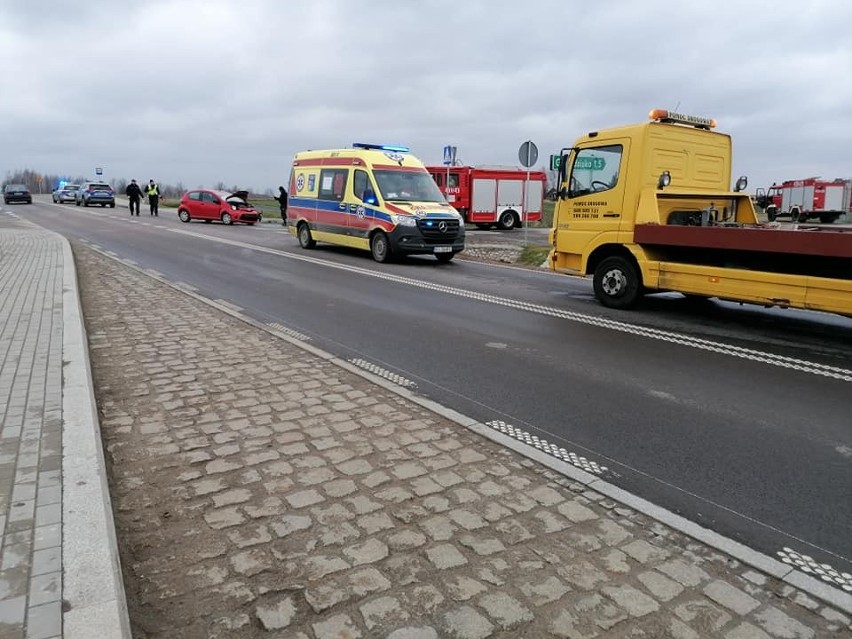 Wypadek na trasie Łosinka - Gorodzisko