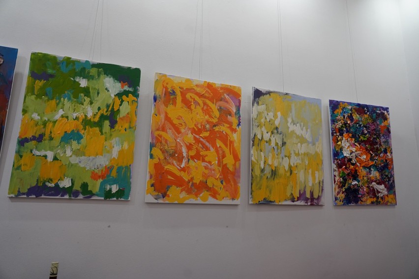 Wernisaż wystawy malarskiej naszej artystki, Anny Młyniec w Grójcu. Zobacz zdjęcia z otwarcia