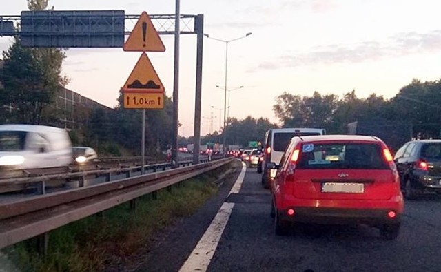 Korki na autostradzie A4