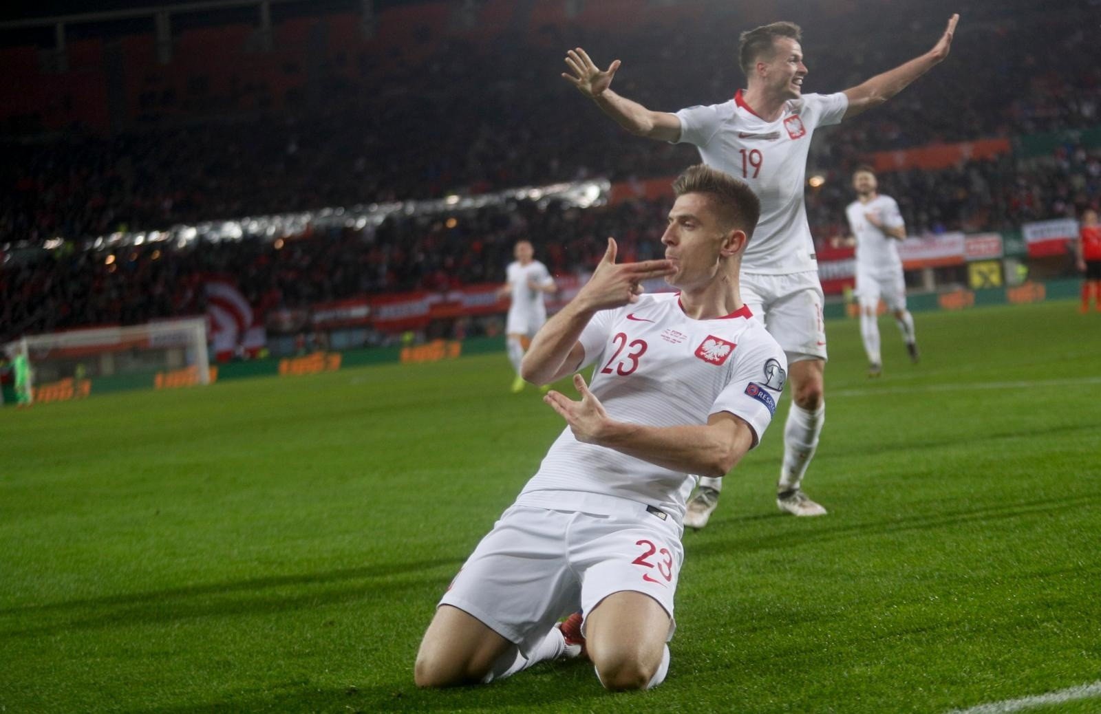 Austria - Polska. Pechowiec Zieliński i pistolero Piątek - oceniamy grę  polskich piłkarzy w pierwszym meczu eliminacji Euro 2020 | Sportowy24