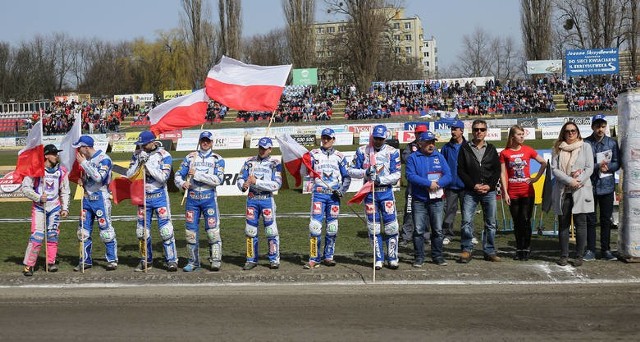 Łódzka drużyna przed meczem z Polonią Piła
