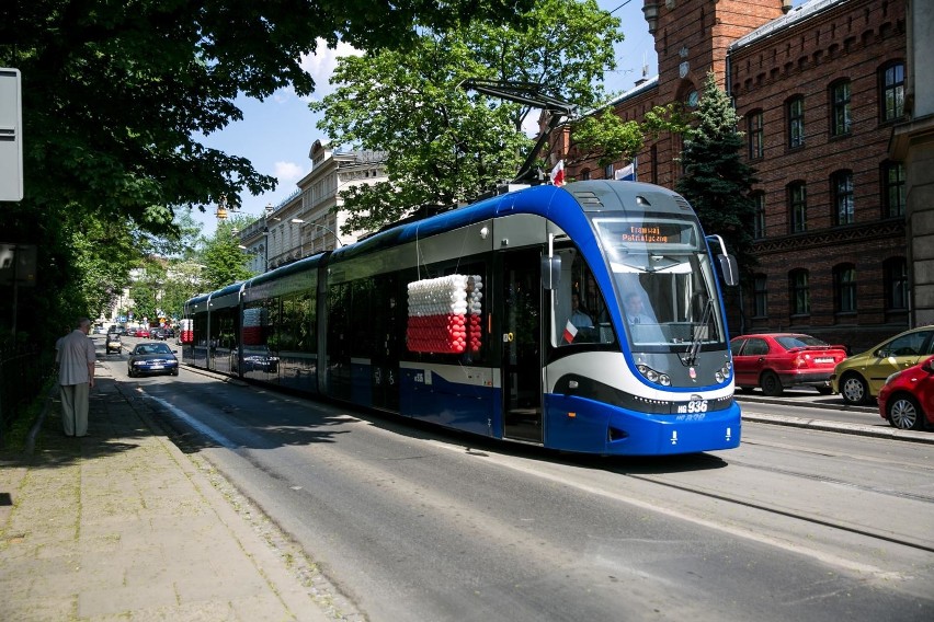 Tramwaj "Krakowiak", który od trzech lat kursuje po Krakowie