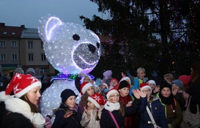 Mikołajki na Starym Rynku w Łomży