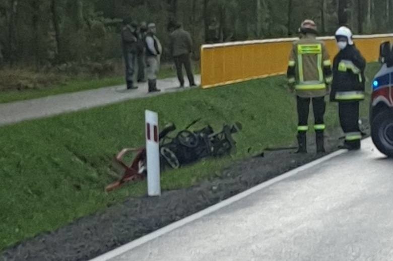 Suchowolce. Wypadek dwóch samochodów na DK nr 66 Bielsk Podlaski - Kleszczele. Dwójka dzieci oraz kierowca w szpitalu (zdjęcia)